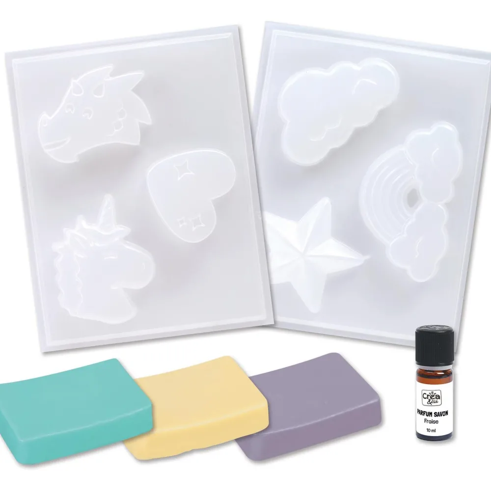 CREA & CIE Savons fantastiques - Coffret fabrique de savons^ Cosmétiques