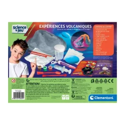 Clementoni Science et Jeu - Expériences volcaniques^ Botanique Et Géologie