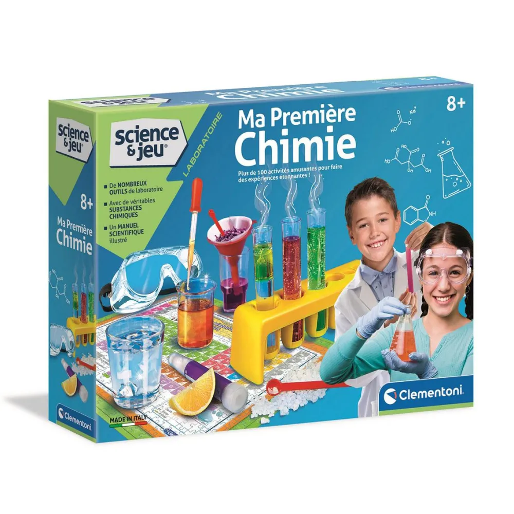 Clementoni Science et jeu : Ma première chimie^ Physique Et Chimie