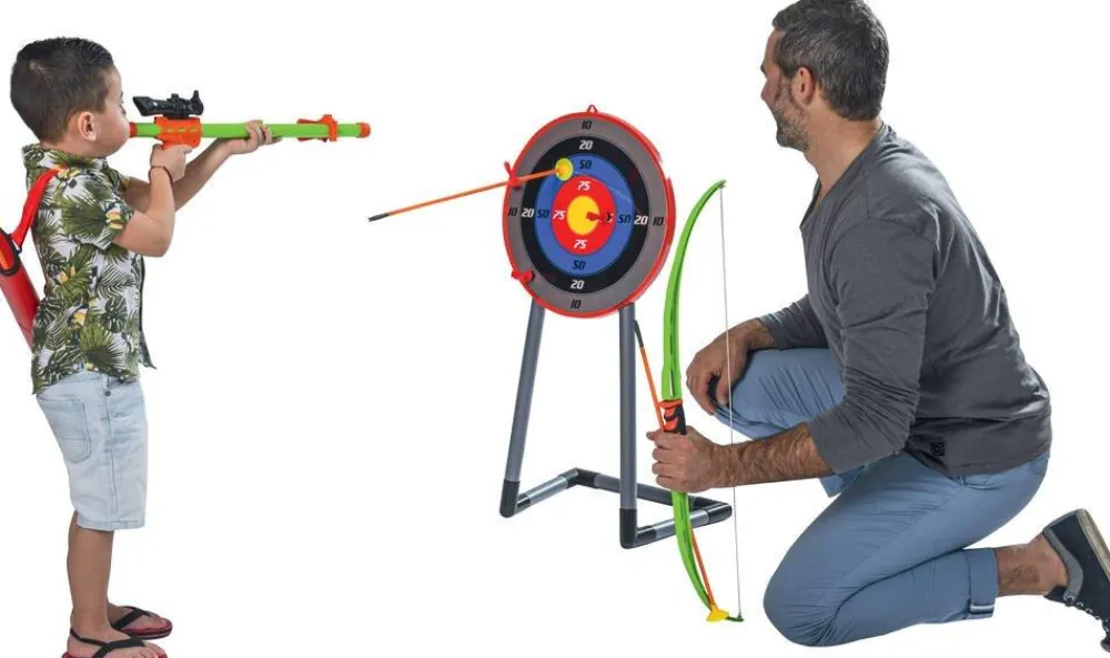 CAP Set Archer Avec Sarbacane -^ Jeux De Tir Et Pistolets