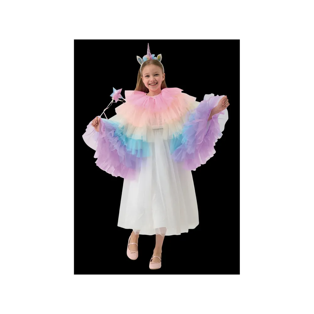 Varta Set cape et accessoires licorne^ Chaussures, Gants, Diadèmes Et Baguettes