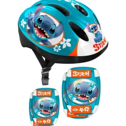 Set Casque, genouillères, coudières Stitch^ Rollers, Skates Et Protections