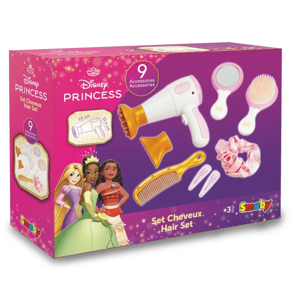 Smoby Set cheveux Disney Princesses^ Maquillage Et Beauté