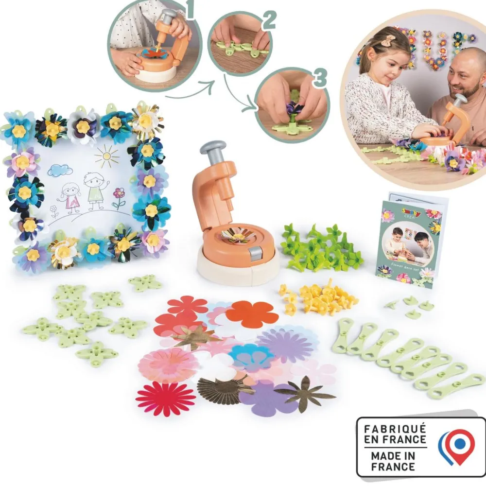 Smoby Set décoration aux fleurs - créa^ Autres Activités Créatives