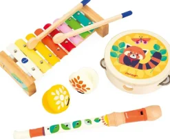 Janod Set de 4 instruments Gioia^ Batteries Et Percussions