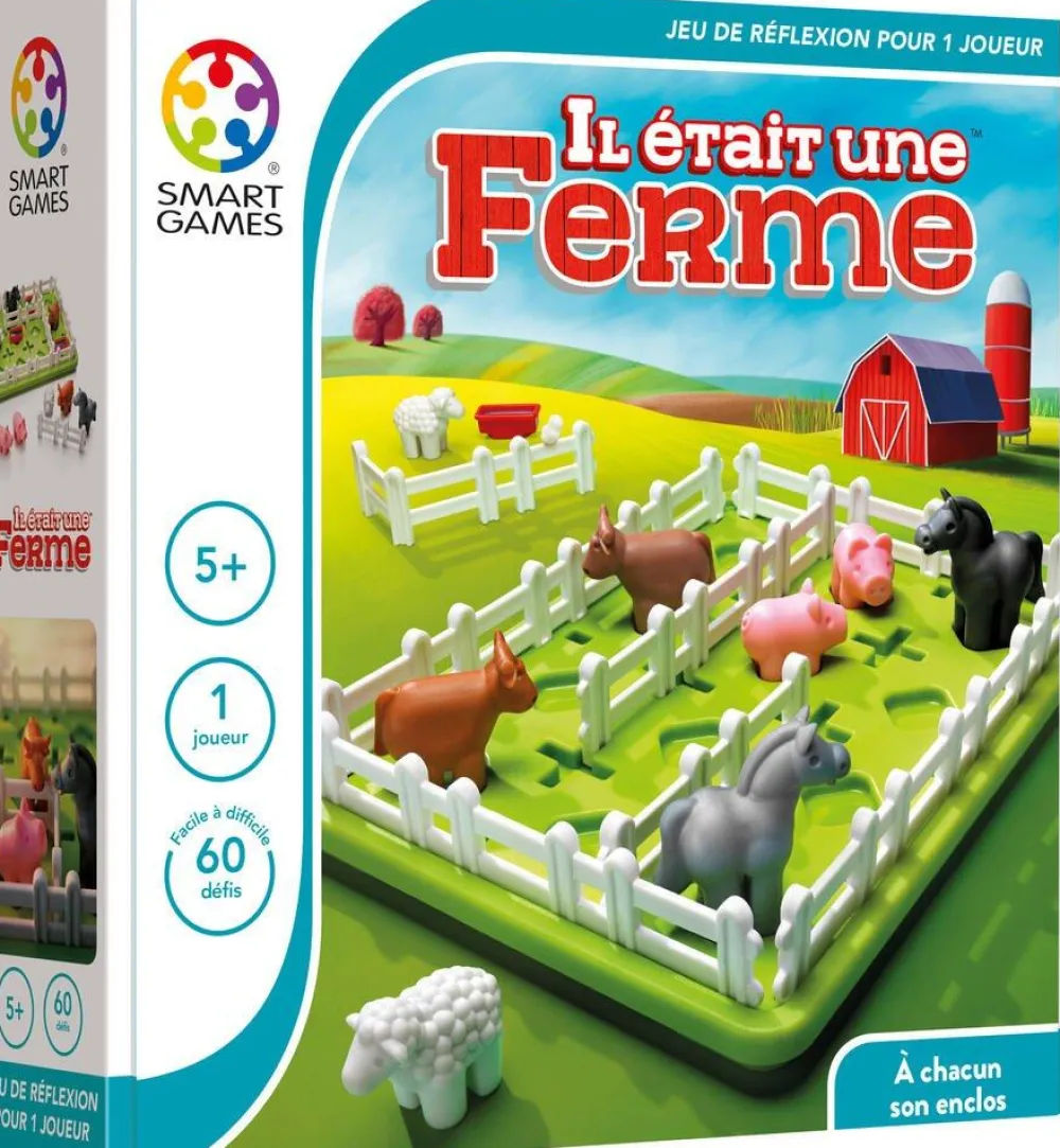 Smart Games Smartgames - Conte De La Ferme^ Jeux De Stratégie Et De Réflexion