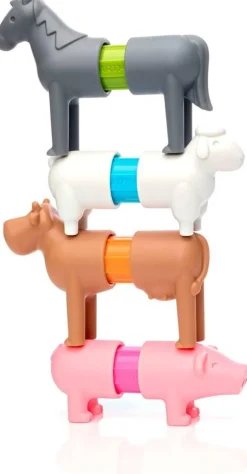 Smart Games Smartmax - Premières Découvertes Des Animaux De Ferme^ Jeux De Construction Aimantés Et Magnétiques