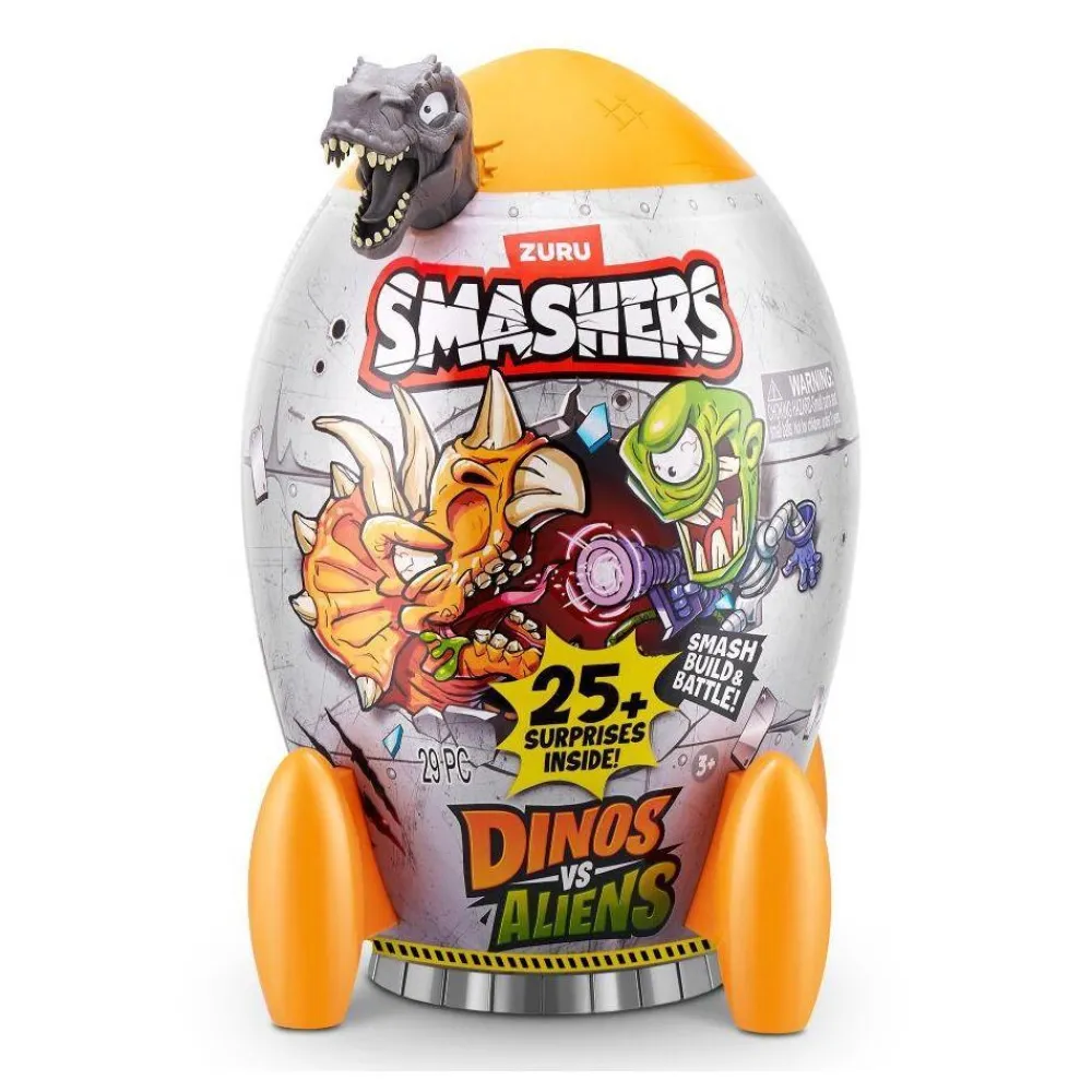 Zuru Smashers Dino vs Alien^ Les Figurines Interactives Et À Fonction