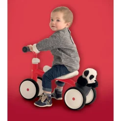 Smoby Porteur en métal Rookie Rouge^ Trotteurs, Pousseurs, Porteurs Et Bascules