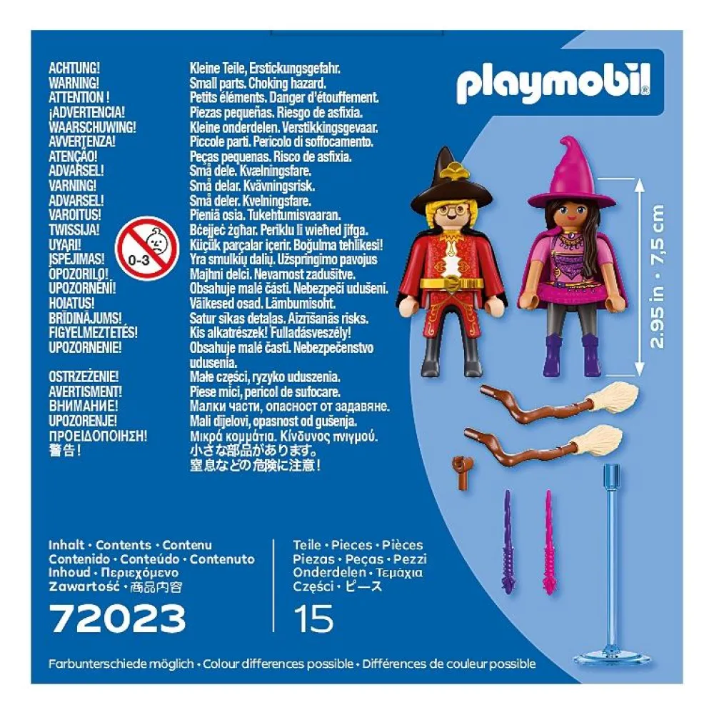 Playmobil Sorcière et sorcier duo 72023^ Les Princesses Et Fées