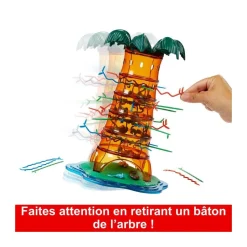 Mattel Games Sos Ouistiti : Panique dans l'arbre - 25 ANS^ Jeux D'Action Et D'Adresse