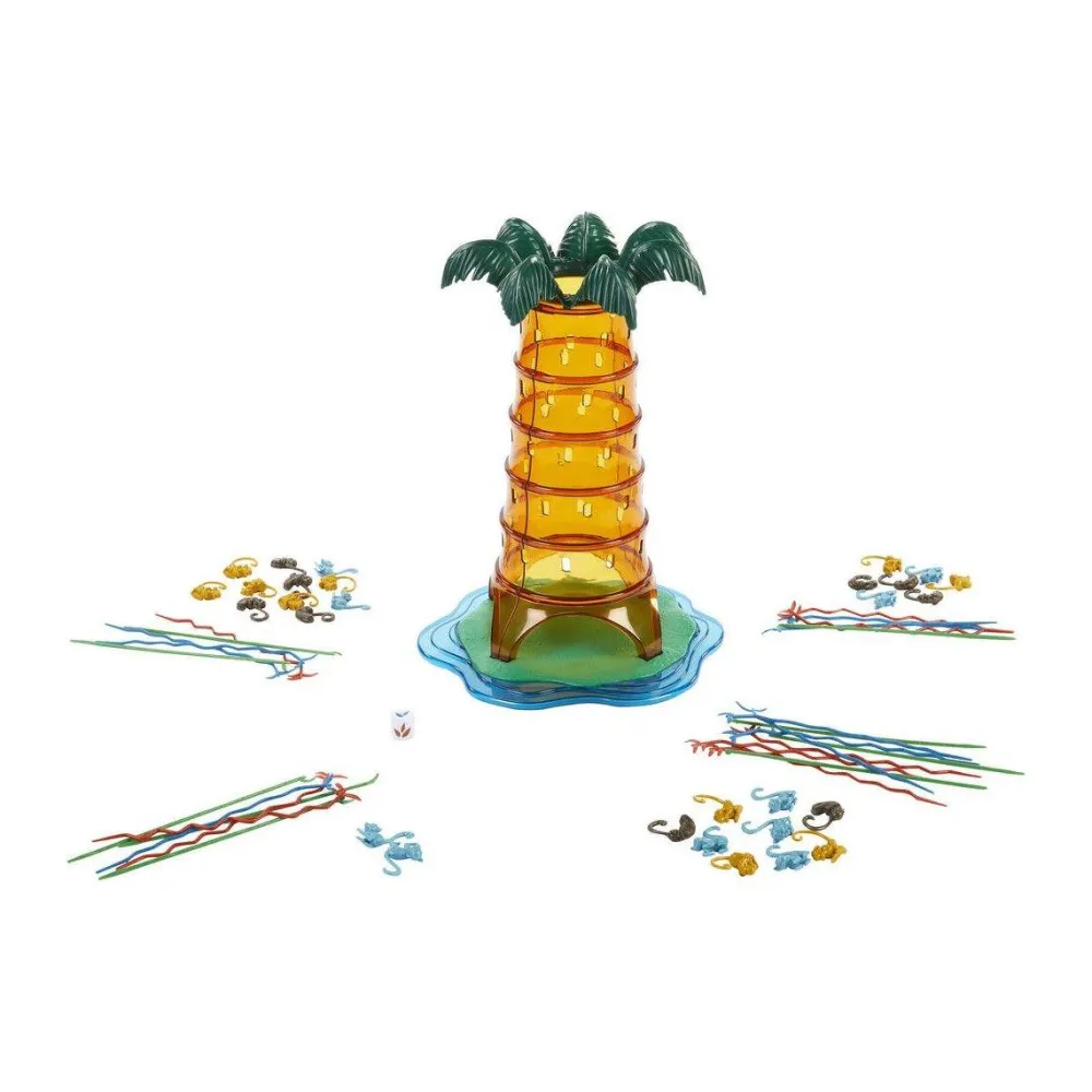 Mattel Games Sos Ouistiti : Panique dans l'arbre - 25 ANS^ Jeux D'Action Et D'Adresse