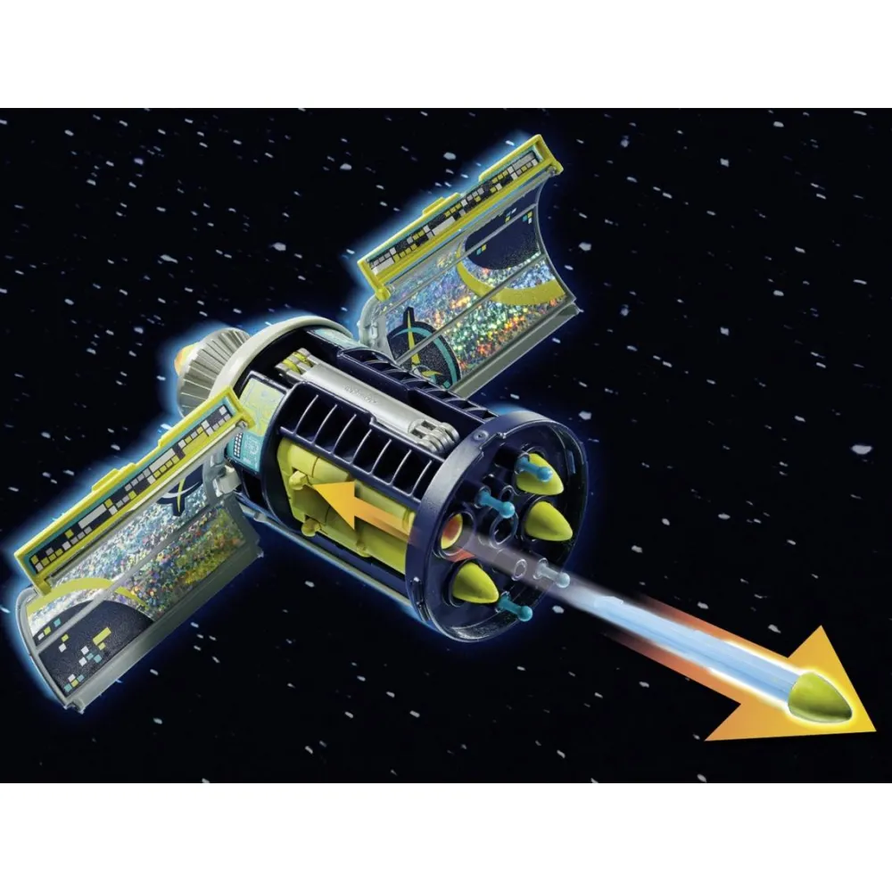 Playmobil Spationaute et satellite Space 71369^ Les Monstres, Les Robots Et La Science-Fiction
