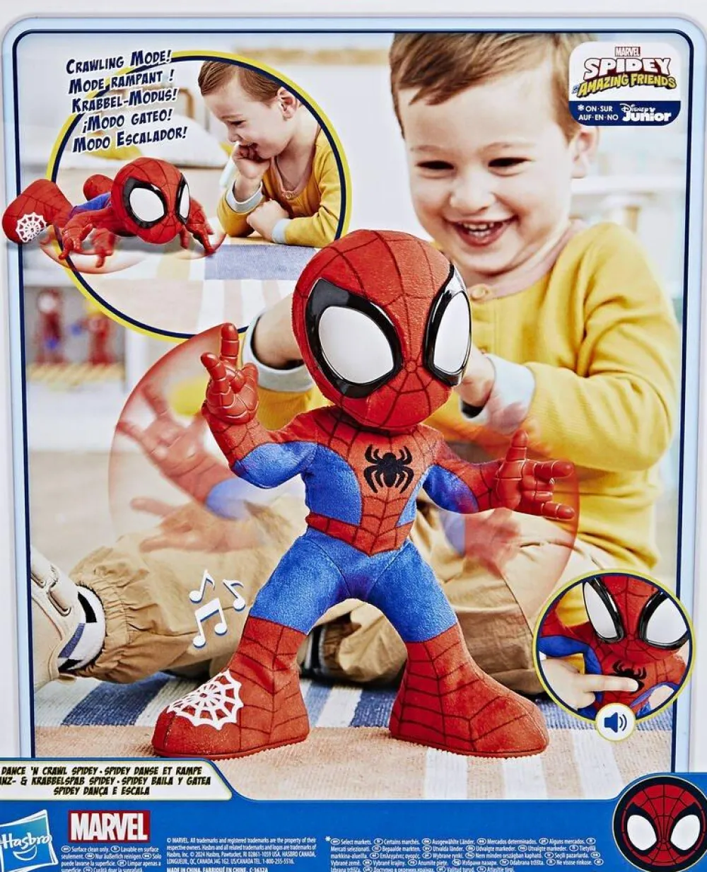 Varta Spidey rampe et danse^ Les Figurines Interactives Et À Fonction