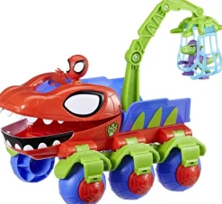 Hasbro Spidey véhicule 2 en 1^ Les Figurines Interactives Et À Fonction