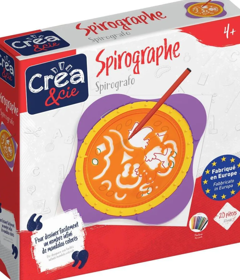 CREA & CIE Spirographe Créatif^ Machines À Dessiner