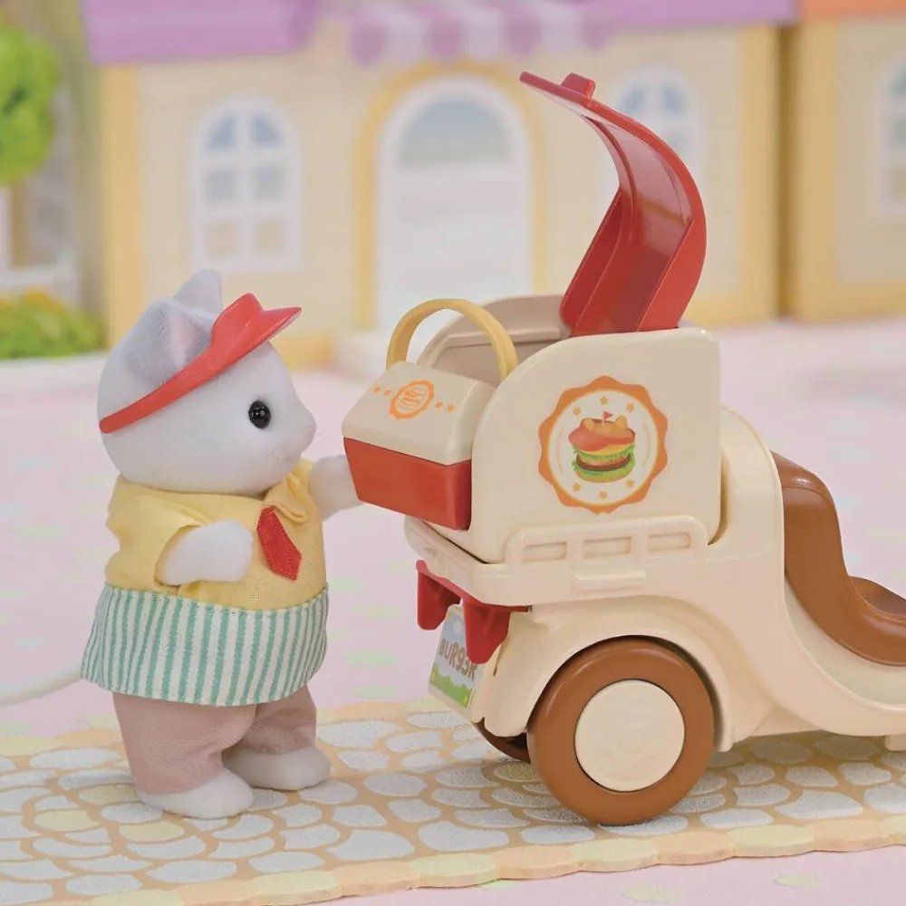 Sylvanian Families Stand de Hamburgers - 5757^ Mini-Univers