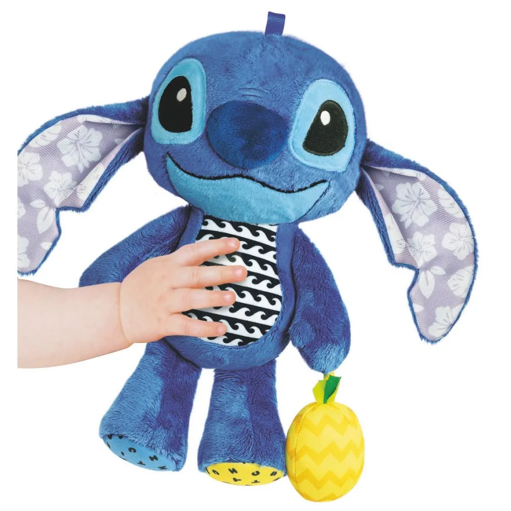 Clementoni Stitch, ma peluche d'activités^ Hochets Et Jouets D'Activités