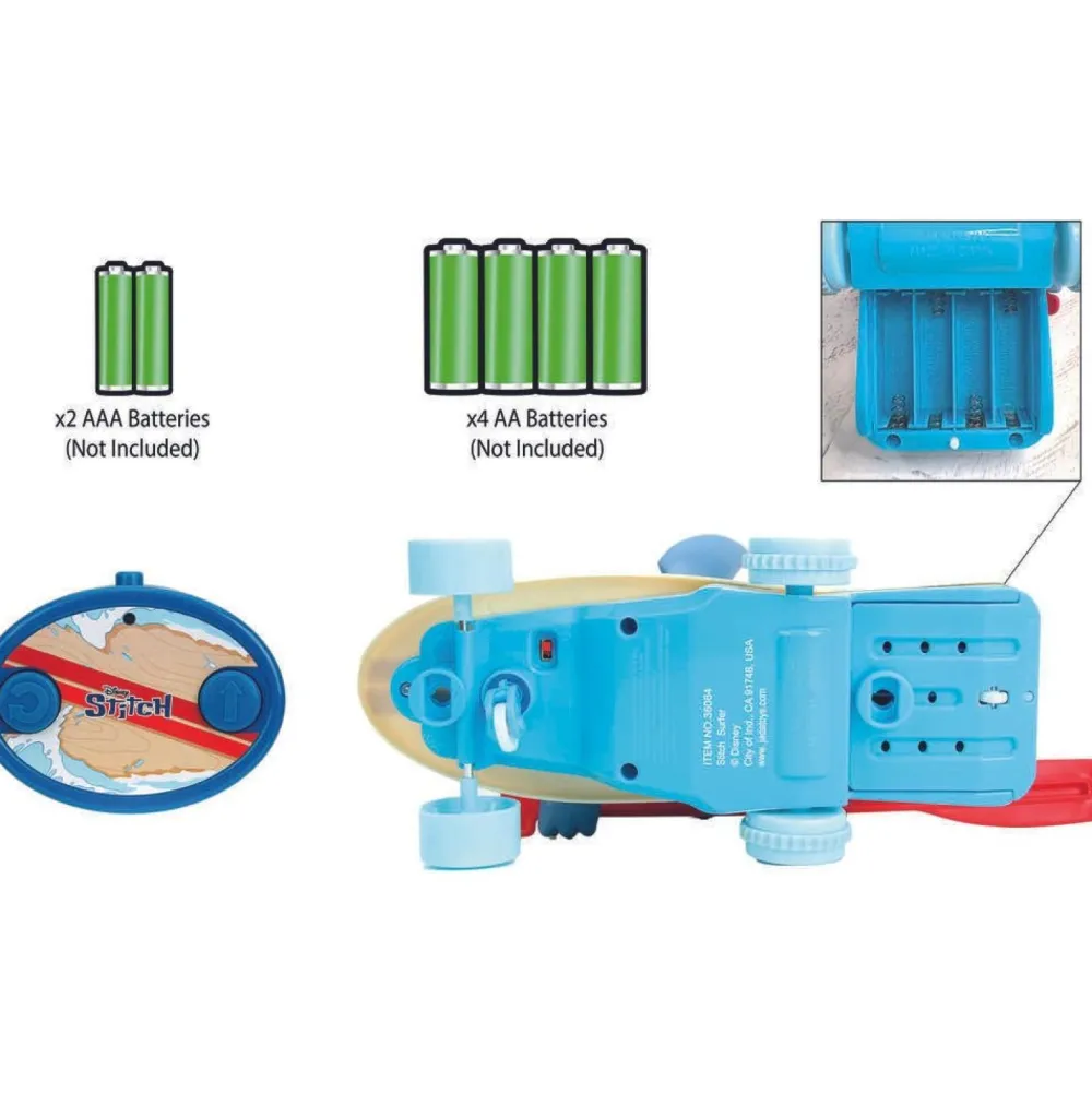 JADA Stitch Surfer radiocommandé - - Disney^ Autres Véhicules Radiocommandés