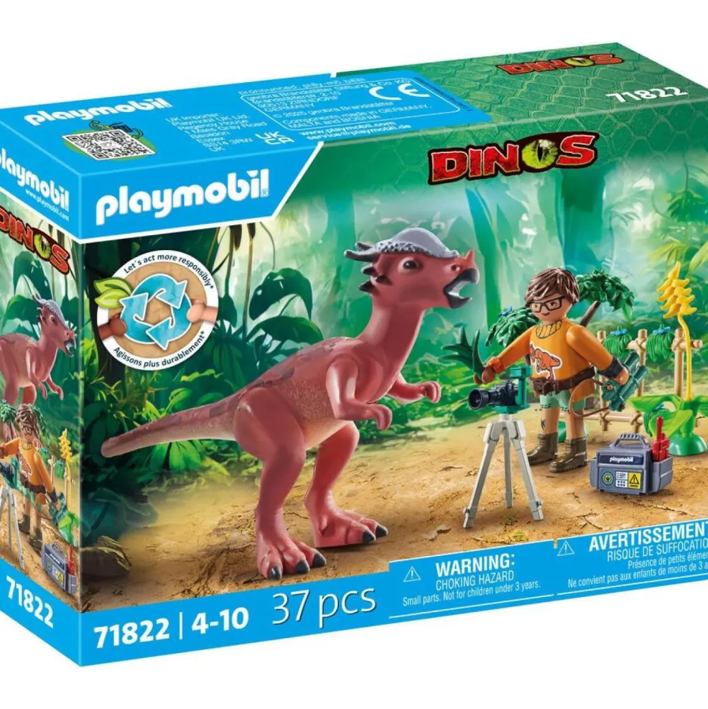 Playmobil Stygimoloch, chercher et accessoires Dinos 71822^ Les Dinosaures Et La Préhistoire