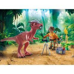 Playmobil Stygimoloch, chercher et accessoires Dinos 71822^ Les Dinosaures Et La Préhistoire