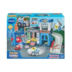 Varta Super poste de police interactif Tut Tut Bolides série pro^ Garages Et Tapis