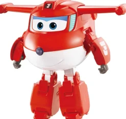 Alpha Group SUPER WINGS - FIGURINE TRANSFORMING JETT ELECTRIC 12 CM^ Les Figurines Interactives Et À Fonction