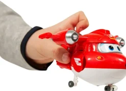 Alpha Group SUPER WINGS - FIGURINE TRANSFORMING JETT ELECTRIC 12 CM^ Les Figurines Interactives Et À Fonction
