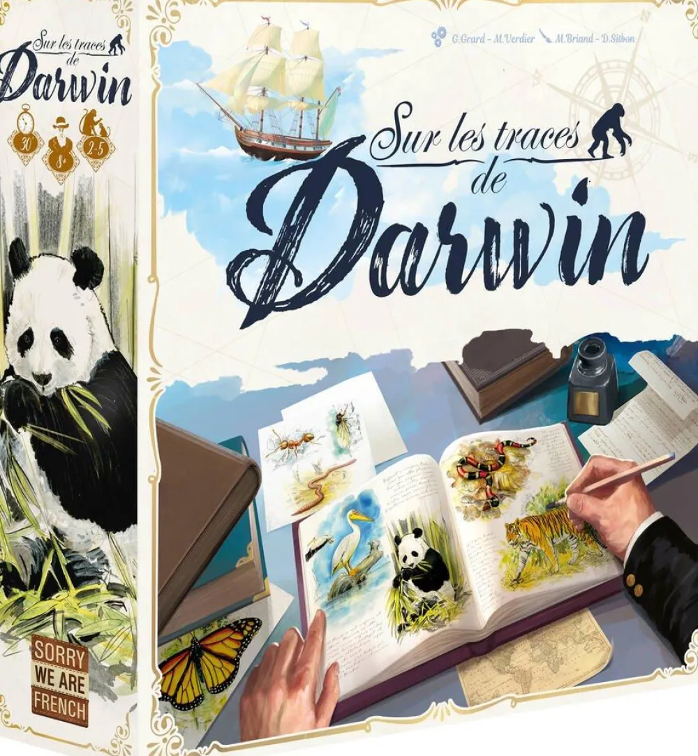 Gigamic Sur les traces de Darwin^ Jeux De Stratégie Et De Réflexion