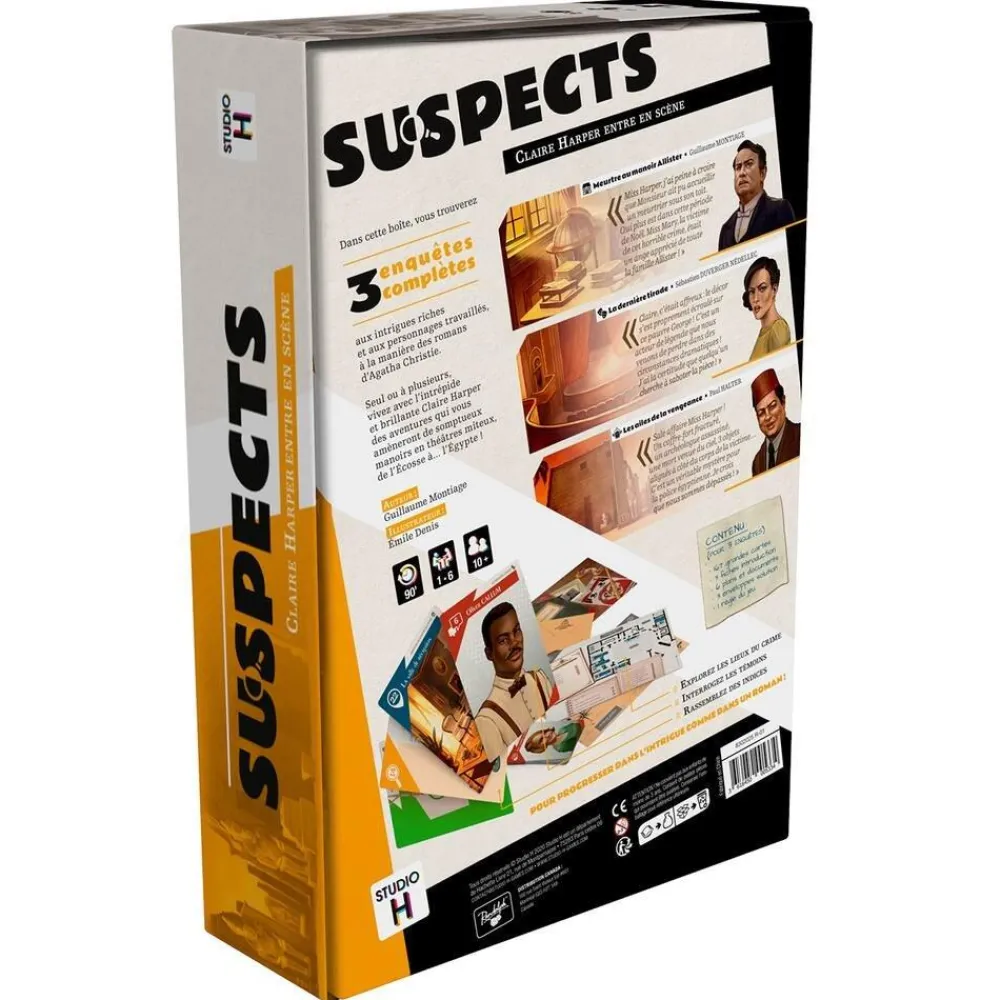 Gigamic Suspects^ Jeux De Stratégie Et De Réflexion