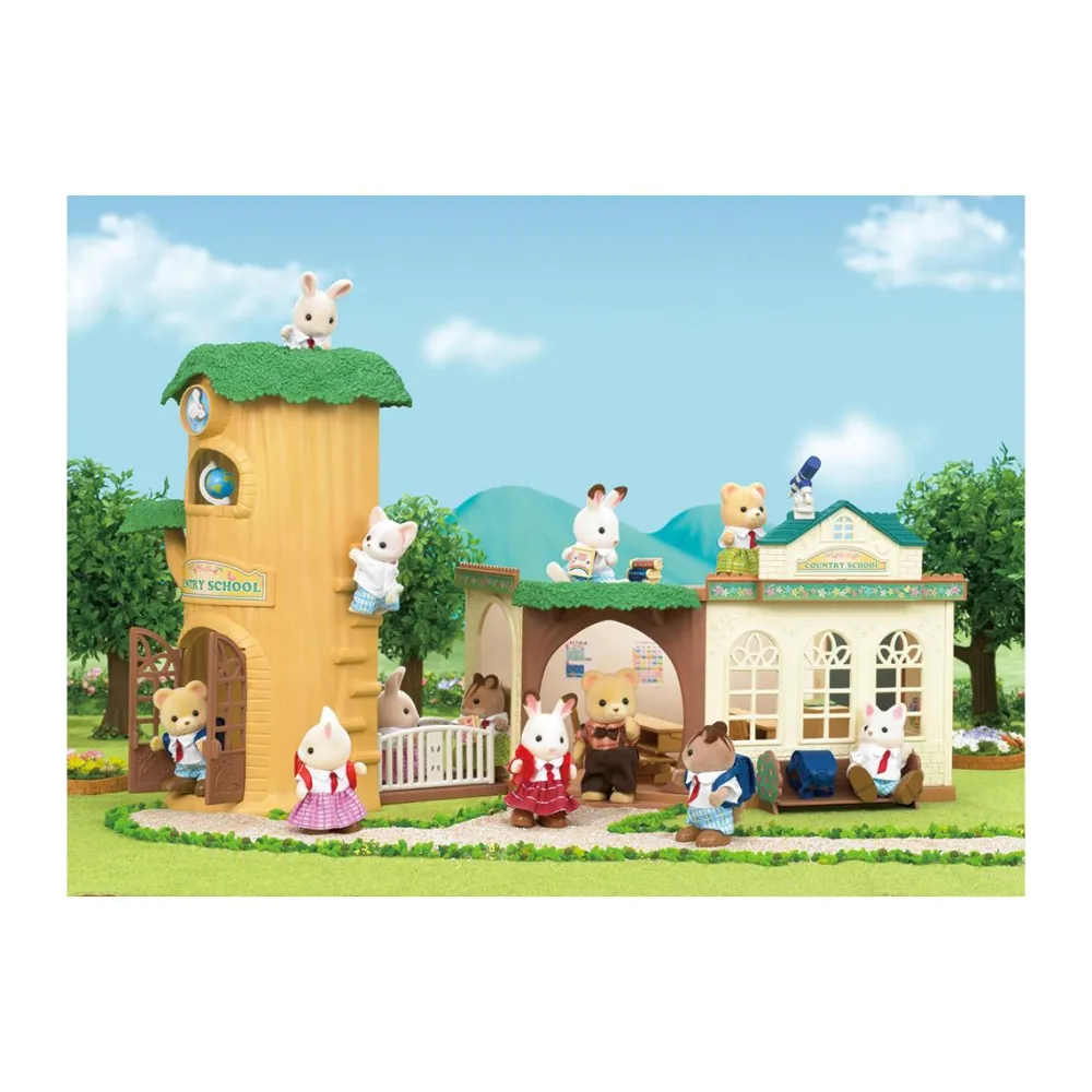 Sylvanian Families 5105 : Ecole de la forêt^ Mini-Univers|Les Animaux