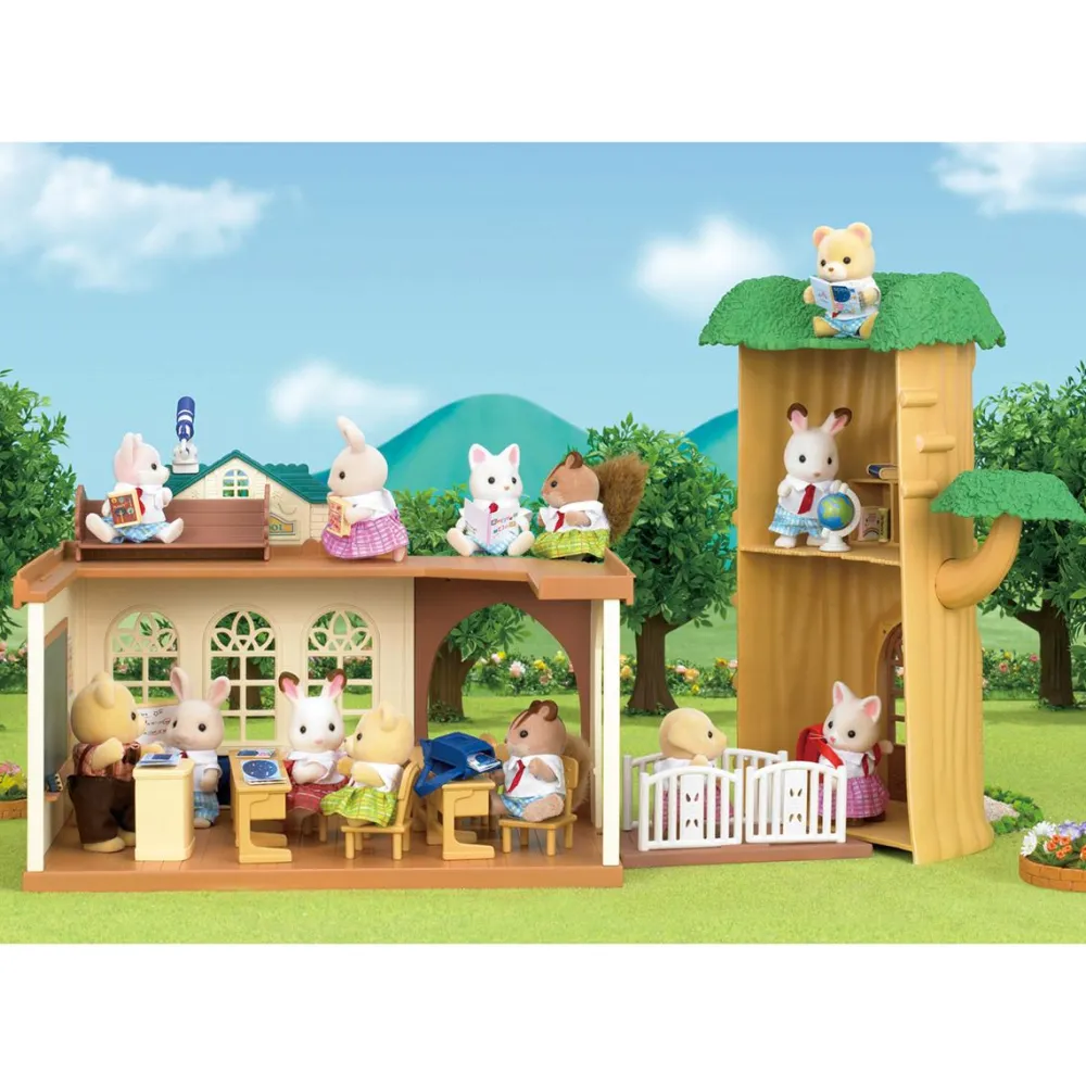 Sylvanian Families 5105 : Ecole de la forêt^ Mini-Univers|Les Animaux