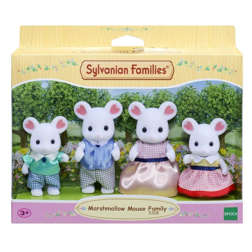 Sylvanian Families 5308 - Famille souris Marshmallow^ Mini-Univers