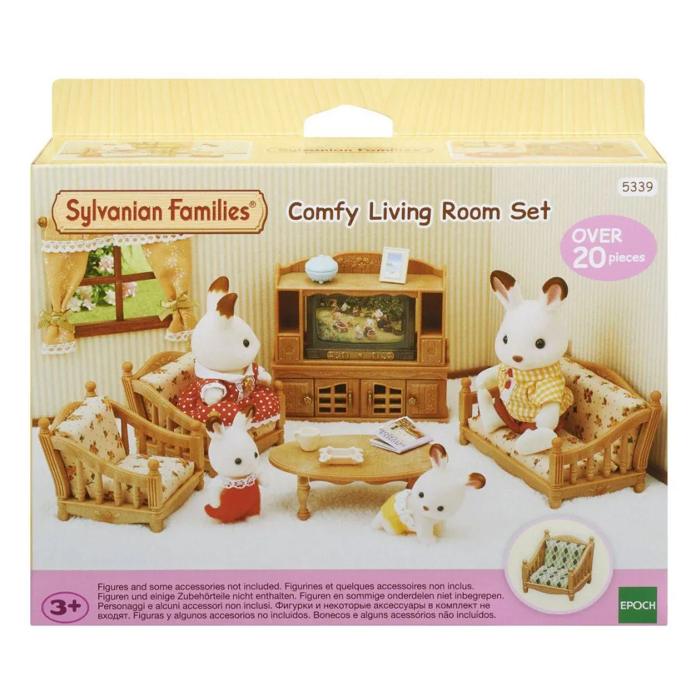 Sylvanian Families 5339 - La pièce à vivre^ Mini-Univers