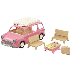 Sylvanian Families - Le monospace rose et set de pique-nique 5535^ Mini-Univers