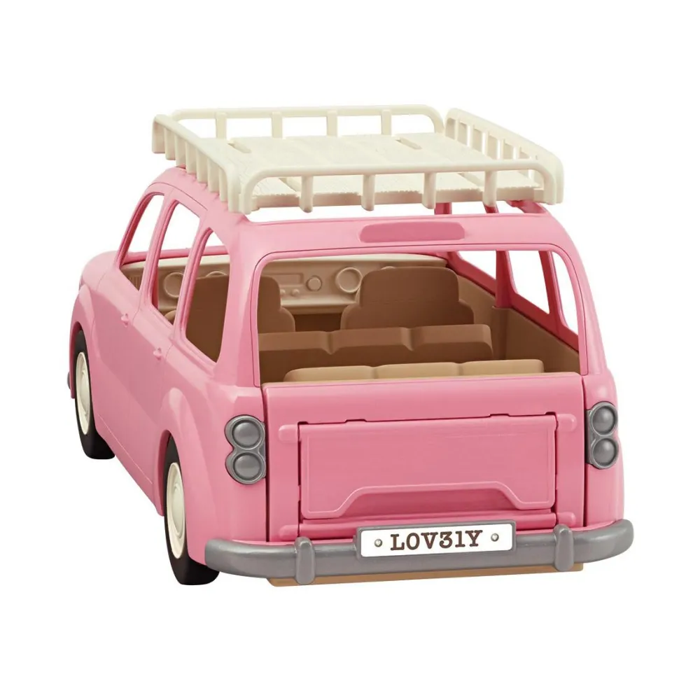 Sylvanian Families - Le monospace rose et set de pique-nique 5535^ Mini-Univers
