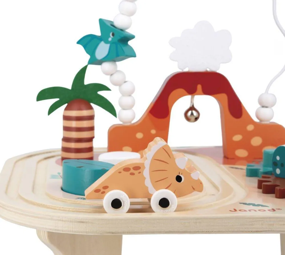 Janod Table D'activités Dino En Bois -^ Tapis, Portiques Et Tables D'Activités