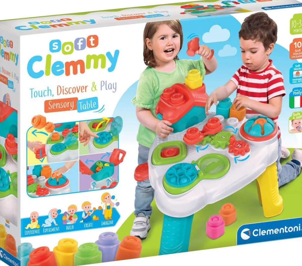Clementoni Table Sensorielle - Clemmy^ Tapis, Portiques Et Tables D'Activités