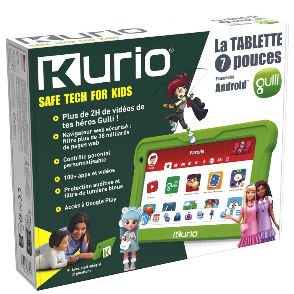 Kurio Tablette Tactile Gulli^ Ordinateurs Et Tablettes Éducatives