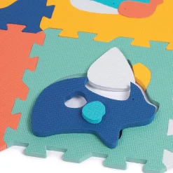 Ludi Tapis 9 dalles mousse Animaux^ Tapis, Portiques Et Tables D'Activités