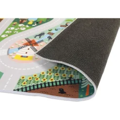 Janod Tapis de jeu thème campagne - Cross Roads^ Garages Et Tapis