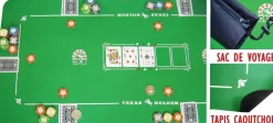 Tapis De Poker Studson^ Jeux Traditionnels Et Poker