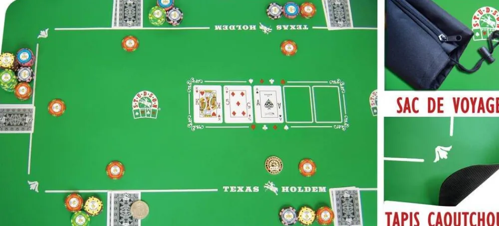 Tapis De Poker Studson^ Jeux Traditionnels Et Poker