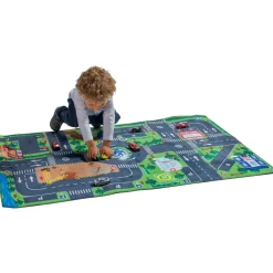 TEAM City Tapis de signalisation avec lumières^ Garages Et Tapis