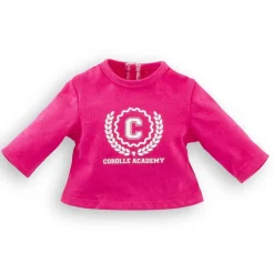 Corolle Tee-shirt Fuchsia Academy Ma^ Vêtements Pour Poupons Et Poupées