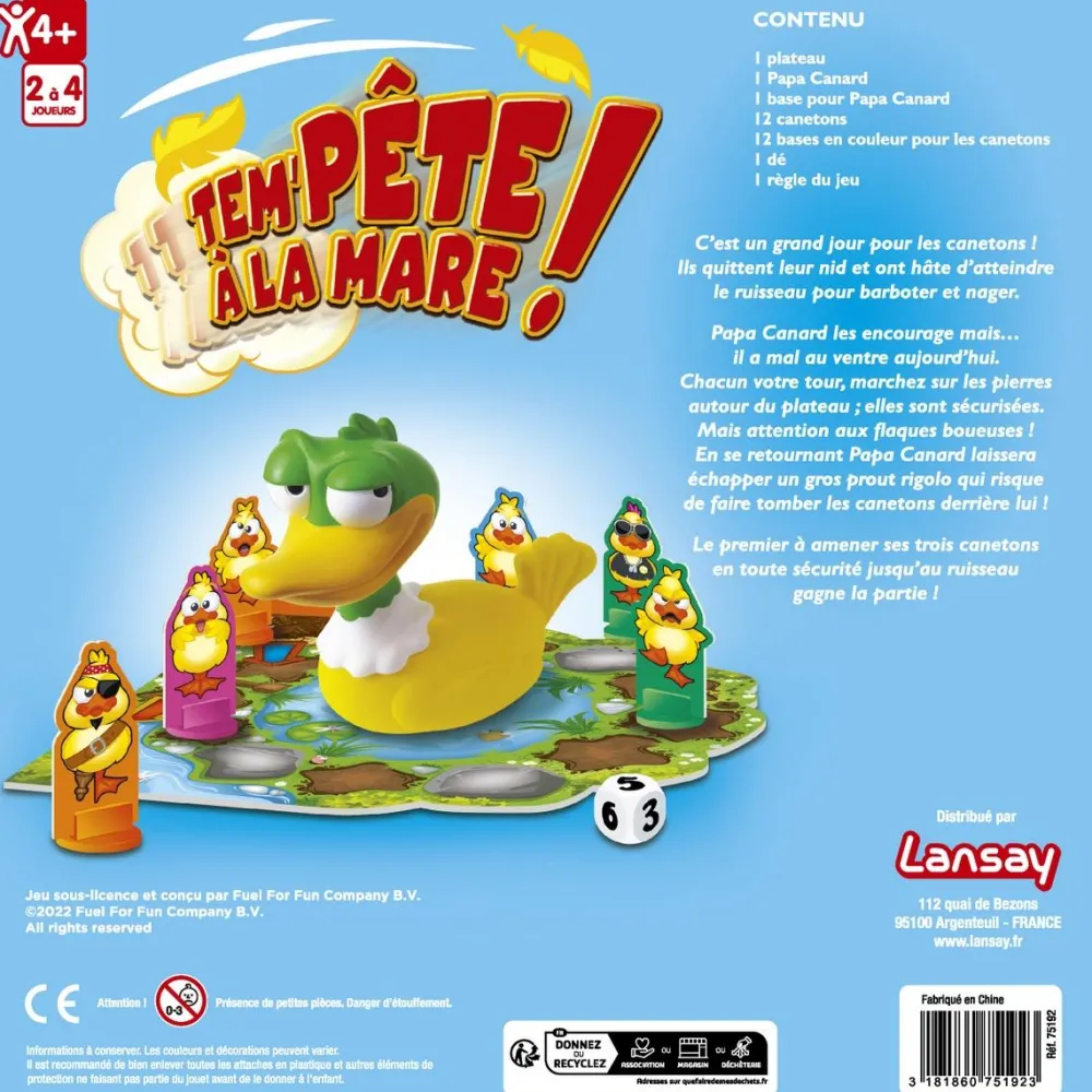 Lansay Tem'Pête à la mare!^ Jeux D'Action Et D'Adresse