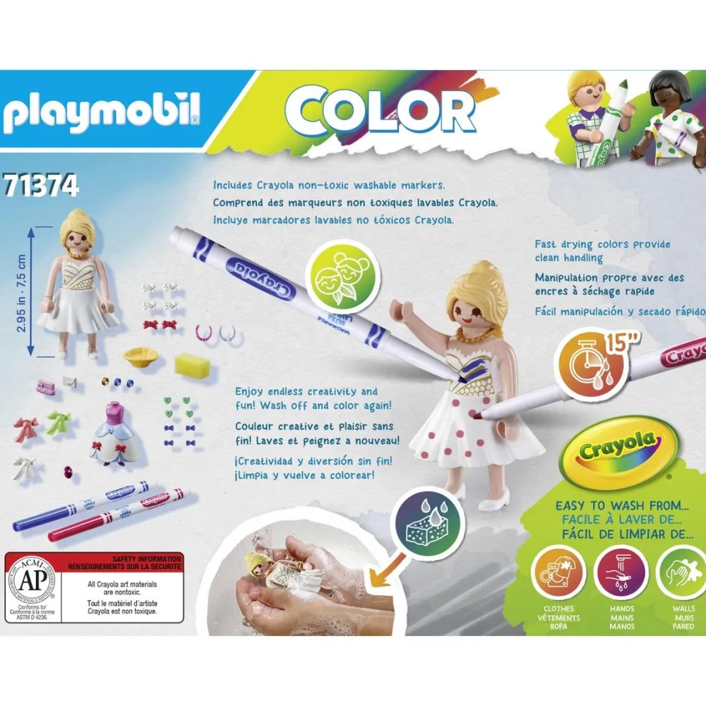 Playmobil Tenues de soirée Color 71374^ La Ville, La Police Et Les Secours
