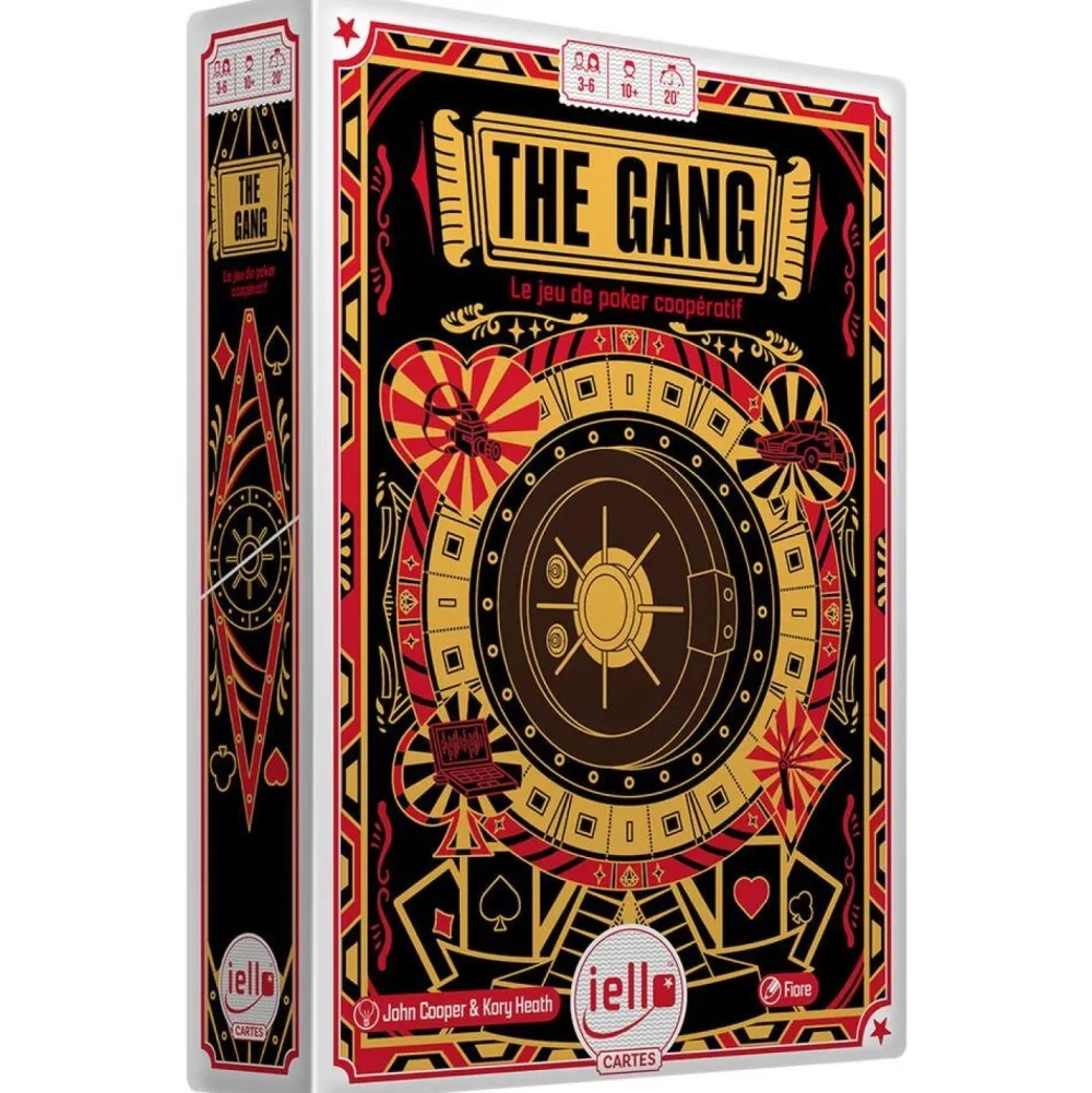Iello The gang - jeu de Poker coopératif^ Jeux De Stratégie Et De Réflexion