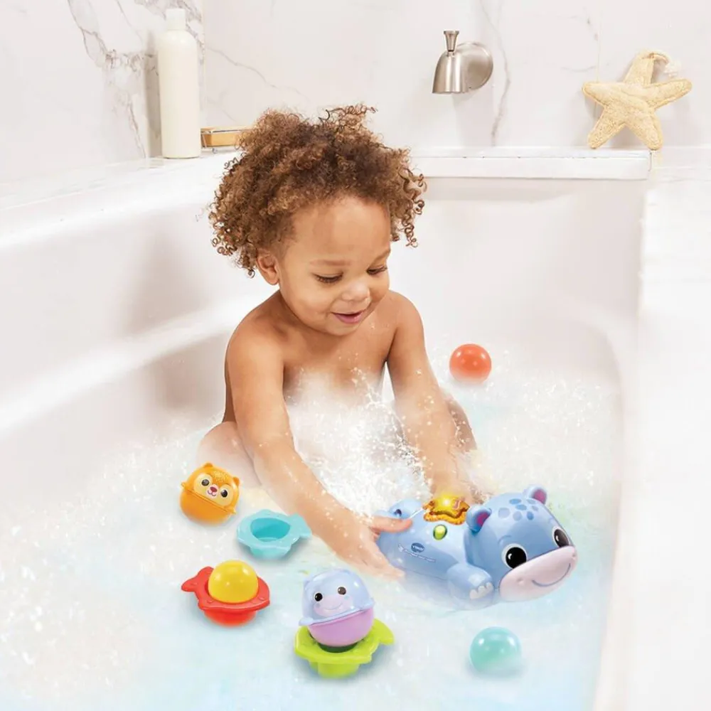 Varta Théo mon hippo bébé nageur^ Jouets De Bain