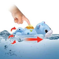 Varta Théo mon hippo bébé nageur^ Jouets De Bain